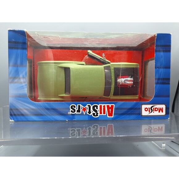 Maisto All Stars 1 24 1966 Chevrolet Chevelle SS 396 Green - Picture 7 of 9